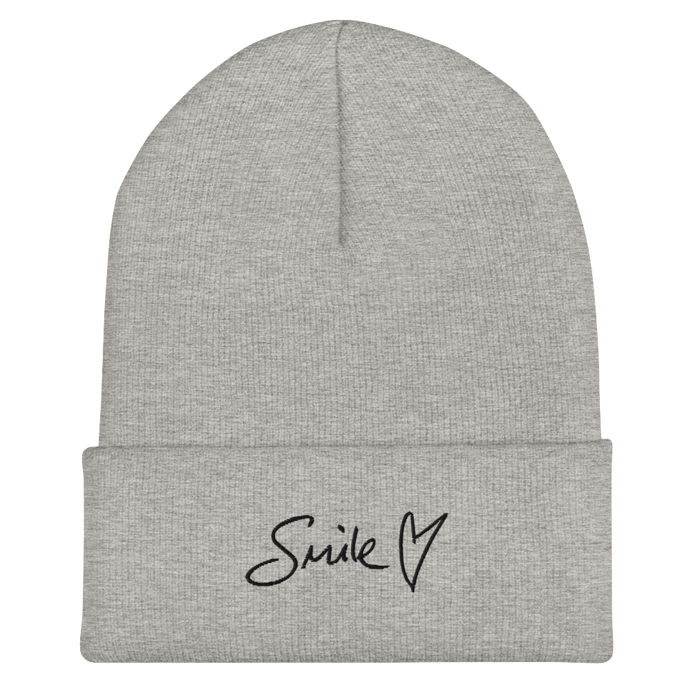 Smile | Cuffed Beanie