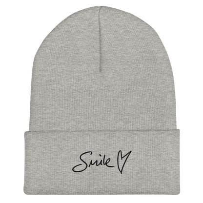 Smile | Cuffed Beanie