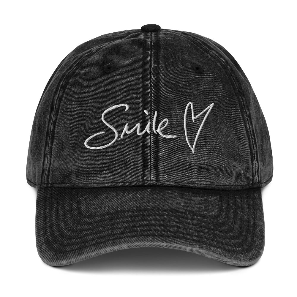 Handwritten Smile | Vintage Hat