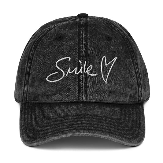 Handwritten Smile | Vintage Hat
