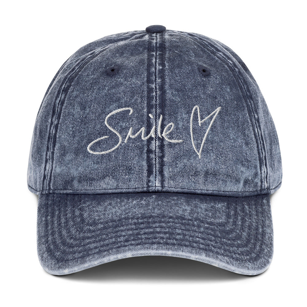Handwritten Smile | Vintage Hat